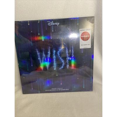 Disney Media | Disney Wish Soundtrack (Target Exclusive Limited Blue Splatter Vinyl Lp New | Color: Blue | Size: Os