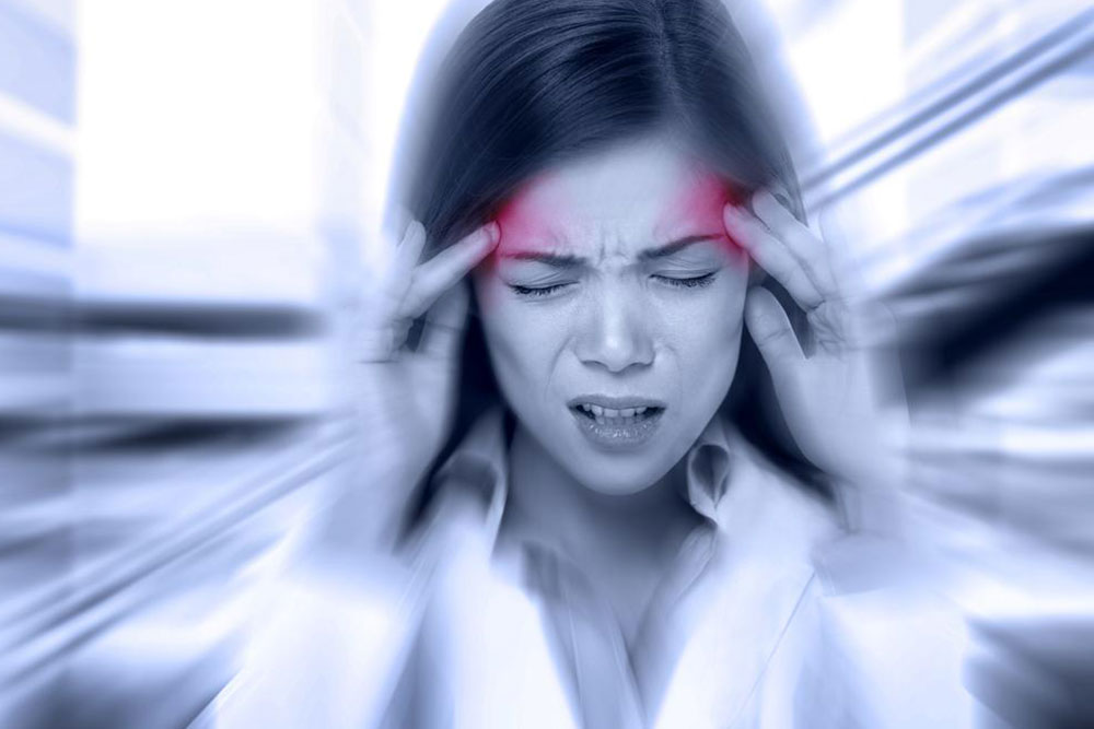 Most common indications of a migraine