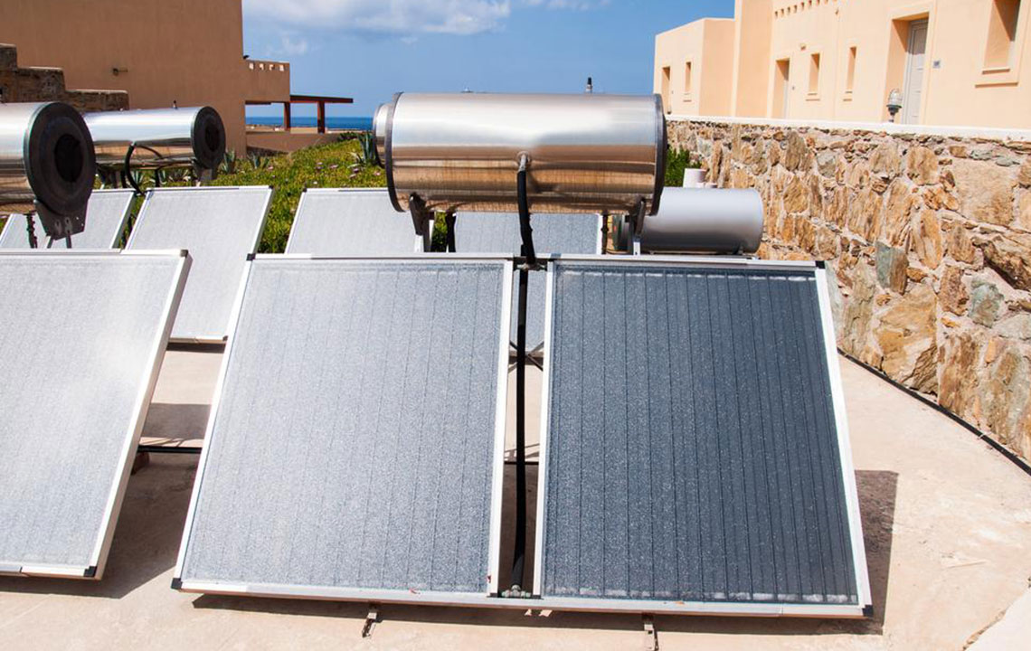 Explore the benefits of solar water heaters