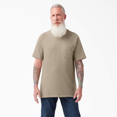 Dickies Men's Big & Tall Cooling Short Sleeve T-Shirt - Desert Sand Size 4 (SS600)
