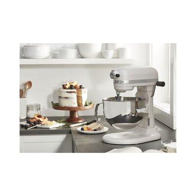 KitchenAid® Professional 600™ Series 6 Quart Bowl-Lift Stand Mixer Metal in Gray/White/Yellow | 16.5 H x 11.25 W x 14.5 D in | Wayfair KP26M1XMH