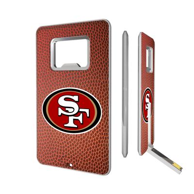 San Francisco 49ers Football Credit Card USB Drive & Bottle Opener