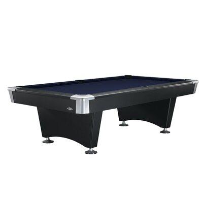 Boca 8' Slate Pool Table w  Professional Installation Included by Brunswick Billiards Manufactured Wood in Blue | 32 H x 101 W in | Wayfair