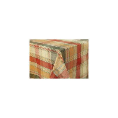 Loon Peak® Ilisa Plaid 100% Cotton Tablecloth in Gray | 70 D in | Wayfair F7D82F6721DA461EB5BE9028531185A6