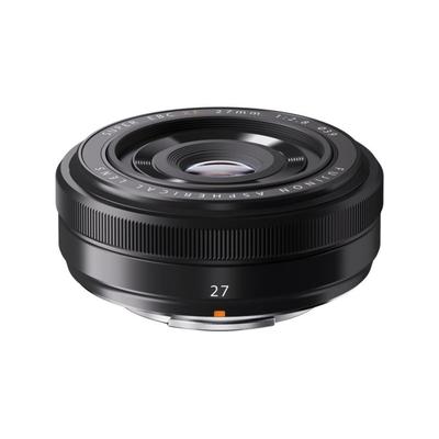 Fujifilm XF27mm F2.8 Camera Lenses Black Small 16389123