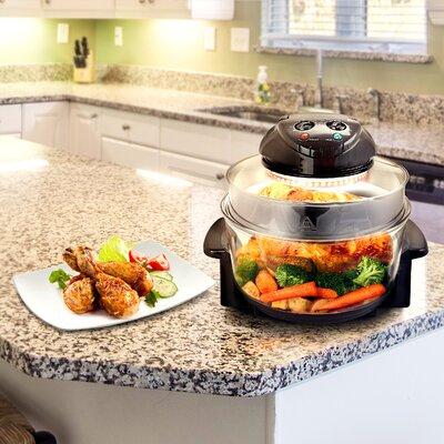Mega Chef Multipurpose Countertop Halogen Oven Air Fryer Plastic | 14 H x 14.25 W x 9 D in | Wayfair 950111971M