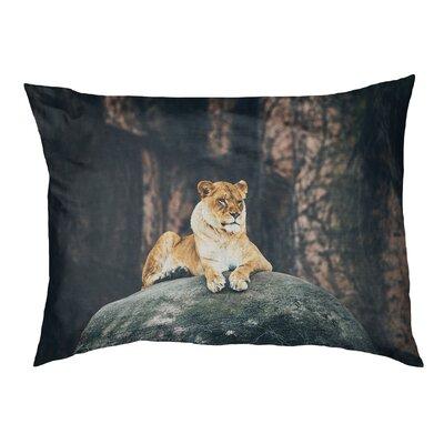 Tucker Murphy Pet™ Burkhalter Lioness Designer Pillow Fleece, Polyester | 14 H x 42.5 W x 32.5 D in | Wayfair EDA5A575F0FF4EEFA247C580BED811B7