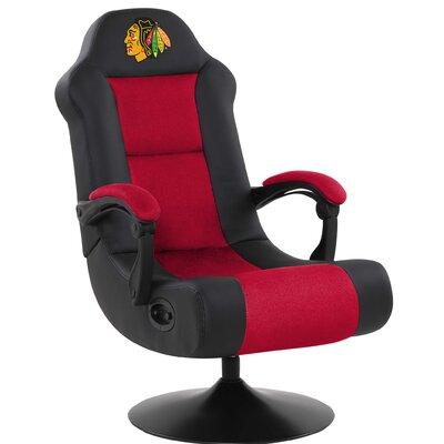 Imperial International NHL Team Ultra PC & Racing Game Chair Faux Leather/Foam Padding/Mesh | 41.5 H x 36.25 W x 22 D in | Wayfair IMP 819-4002