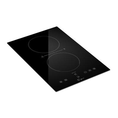Empava 13" Induction Cooktop w/ 2 Burners, Size 2.125 H x 20.5 W x 13.375 D in | Wayfair EMPV-IDC12-120V