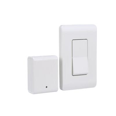 Woods Wireless Wall Mounted Light Switches in White | 3.38 H x 2.13 W x 1.75 D in | Wayfair 59773WD
