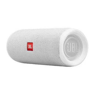 JBL Flip 5 Waterproof Bluetooth Speaker (Steel White) JBLFLIP5WHTAM