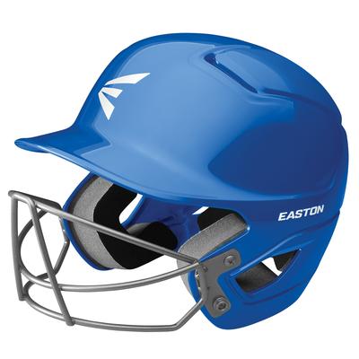Easton Alpha Youth Batting Helmet with Baseball / Softball Mask Royal