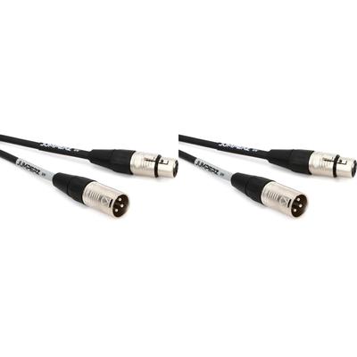 JUMPERZ JBM-25 Blue Line Microphone Cable - 25 foot (2-pack)