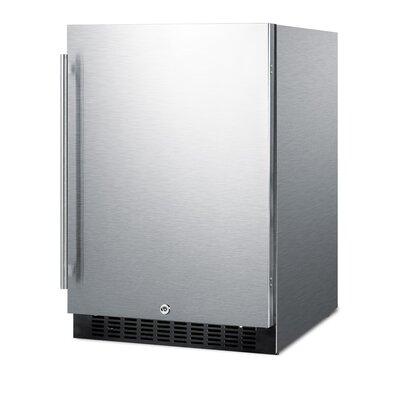 Summit Appliance 4.6 cu. ft. Convertible Mini Fridge, Glass in Gray, Size 34.0 H x 23.63 W x 23.5 D in | Wayfair FF64BCSS