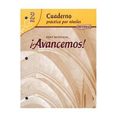 Cuaderno: Practica Por Niveles (Student Workbook) With Review Bookmarks Level 2
