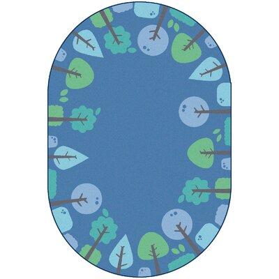 Blue/Green 72 x 0.312 in Area Rug - Carpets for Kids KIDSoft™ Area Rug Nylon | 72 W x 0.312 D in | Wayfair 1256