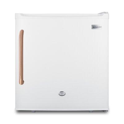 Summit Appliance Compact 1.7 cu. ft. Freestanding Mini Fridge Metal in White, Size 20.75 H x 18.75 W x 17.5 D in | Wayfair FFAR23LTBC