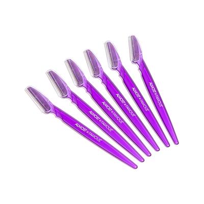 Almost Famous Razors Purple - Purple Dermaplaning Razors - Set of Six