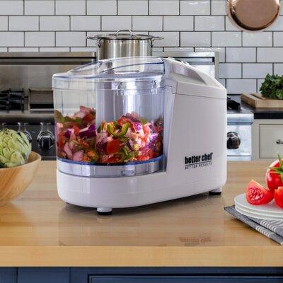 Better Chef Electric Food Processor in White | 5.5 H x 4.5 W x 7.75 D in | Wayfair 950113512M
