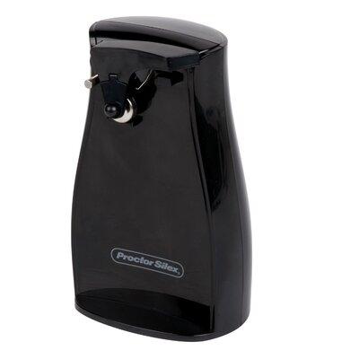 Proctor-Silex Durable Electric Can Opener Plastic in Black | 4 W x 5 D in | Wayfair 950113270M