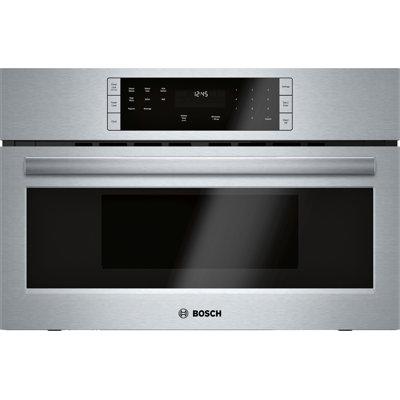 Bosch 500 Series 29.75" 1.6 cu.ft. Microwave w/ Sensor Cooking, Stainless Steel in Gray | 19.625 H x 29.75 W x 19.625 D in | Wayfair HMB50152UC
