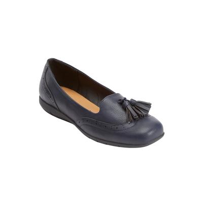Women's The Aster Flat by Comfortview in Navy (Size 10 1/2 M)