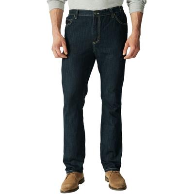 Men's Big & Tall Liberty Blues™ Athletic Fit Side Elastic 5-Pocket Jeans by Liberty Blues in Indigo (Size 38 40)