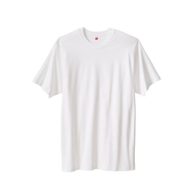 Men's Big & Tall Hanes® X-Temp® Cotton Crewneck Tee 3-pack by Hanes in White (Size 7XL)