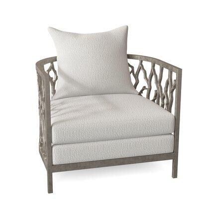 Bernhardt Naples Patio Chair w  Cushions in Gray | 29.5 H x 28 W x 25.5 D in | Wayfair O5112_6002-000