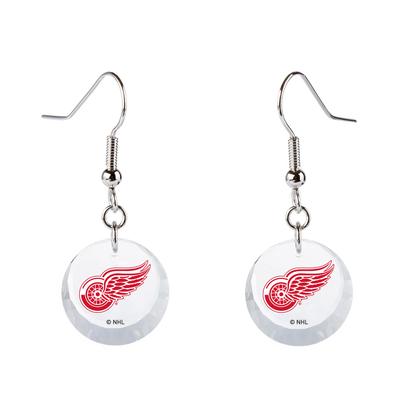 Women's Swarovski Detroit Red Wings Team Logo Earrings
