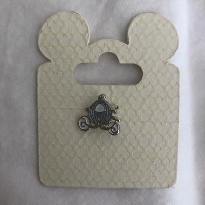 Disney Jewelry | Cinderella Coach Charm | Color: Blue/Silver | Size: Os