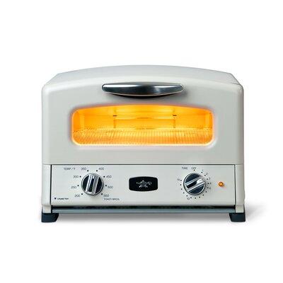 HeatMate Toaster Oven Steel in White | 9.75 H x 13.5 W x 13.75 D in | Wayfair SET-G16A(W)