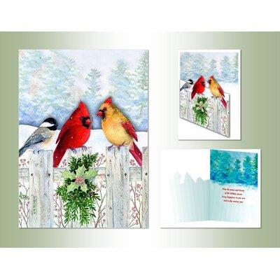 The Holiday Aisle® Fence Friends Die Cut Card | 7 H x 5 W x 1 D in | Wayfair C3B41F4631B44F3D91FF3E7C643275E8