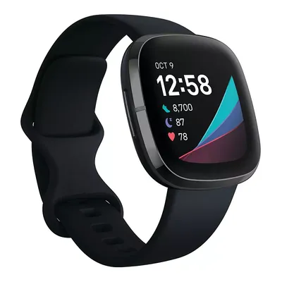 Fitbit Sense Smartwatch, Black