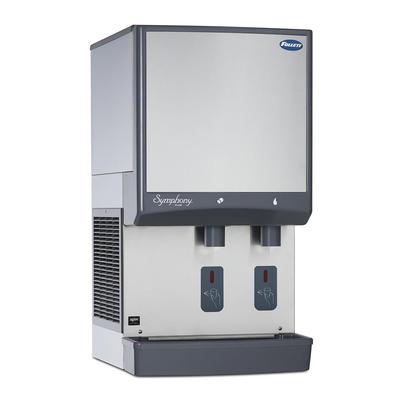 Follett 25HI425A-SI-DP Air-Cooled Wall Mount Ice Dispenser - 425 lb. Daily Production - Infrared SensorSAFE