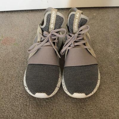 Adidas Shoes | Adidas Tubular Fashion Sneakers | Color: Gray/White | Size: 6.5