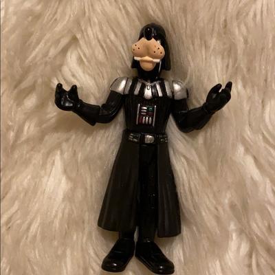 Disney Toys | *Star Wars Disney Goofy Darth Vadar Action Figure | Color: Black/Silver | Size: 2007