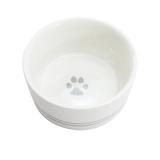 Fido's Diner Raised Heart 2 Piece Pet Bowl Set Porcelain/Stoneware (dishwasher safe)/Ceramic, Size 2.25 H x 4.88 W x 4.88 D in | Wayfair