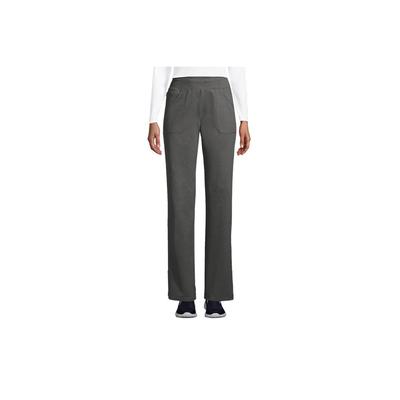 Women's Tall Active 5 Pocket Pants - Lands' End - Gray - XL