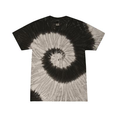 Tie-Dye CD100Y Youth T-Shirt in Black Rainbow size Medium | Cotton