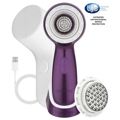 Michael Todd Beauty Soniclear Petite Antimicrobial Sonic Skin Cleansing Brush - Purple Met