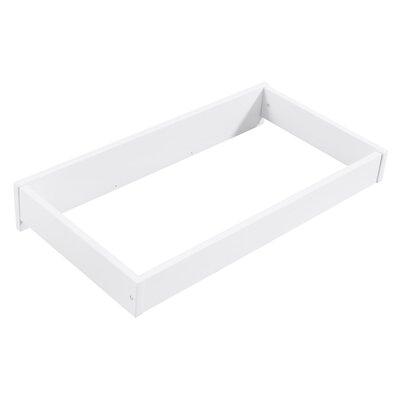 OxfordBaby Universal Changing Topper RTA for 3 Drawer Dresser Wood in White | 5.38 H x 34 W x 18 D in | Wayfair 22263420