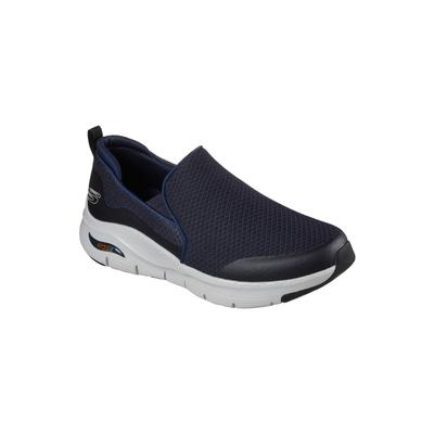 Men's Big & Tall Arch Fit Slip-On Shoes by Skechers in Navy (Size 9 1/2 W)