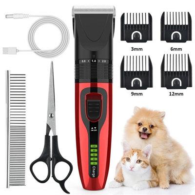 Norbi Pet Hairdressers Tool Low Noise Dog Hair Trimmer Professional Grooming Fur Clipper For Dog Cat Other Animals Porcelain/Stoneware (dishwasher safe)/Ceramic | Wayfair