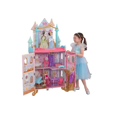 KidKraft Pink Disney Princess Dance & Dream Dollhouse