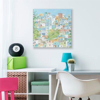 Isabelle & Max™ Layers Of City Building Rio De Janiero Canvas in White | 36 H x 36 W x 1.5 D in | Wayfair A33103F57495453298CF31C688281503