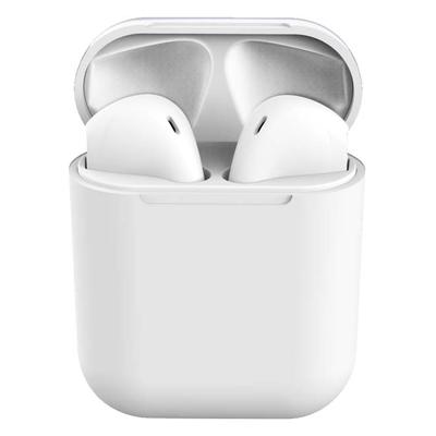 Ztech Wireless Headphones White - White Touch Control Wireless Earbuds & Wireless Charging Pad