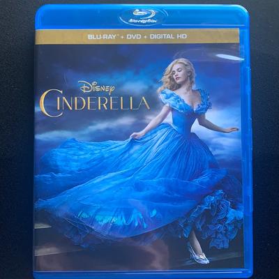 Disney Media | Disney Cinderella Blu-Ray + Dvd + Digital Hd | Color: Blue | Size: Os