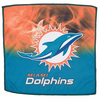 Miami Dolphins 16'' x On Fire Bowling Towel