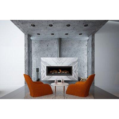 Sierra Flame Austin Direct Vent Fireplace in White | 39 H x 70.5 W x 17.5 D in | Wayfair AUSTIN-65G-NG-DELUXE